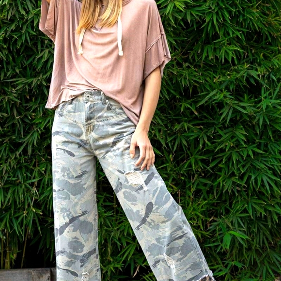 CAMO/CHEETAH PANTS - Picture 9 of 12